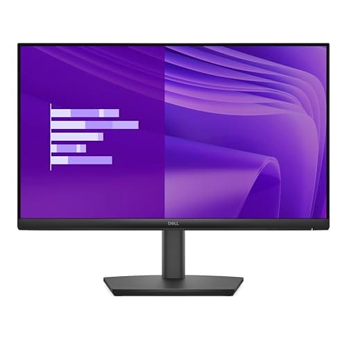 Dell E2425HSM 23.8 inch FHD Monitor|IPS Panel|Dual Speakers|5ms| 100Hz Refresh| 1000:1 Contrast | 250 cd/m2 |Ports: 1 HDMI, 1 DP 1.2, 1 VGA|TÜV Rheinland 3-Star Eye Comfort | Height Tilt Swivel Pivot