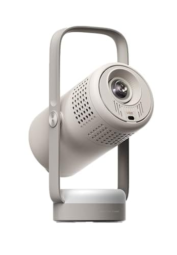 Xgimi Vibe One 1080p Full HD Projector, Official Netflix & Google TV, Supports 4k Ultra HD, Built-in Battery (1.2 Hrs Playtime), 250 ISO Lumens(320 ANSI), 2×3W JBL Speakers, Auto Keystone & Auto Focus