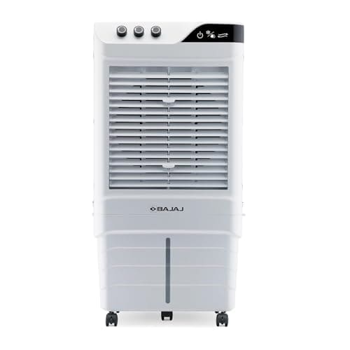Bajaj DMH 90 Neo 90L Desert Air Cooler for Home|For Larger Room|Anti-Bacterial Honeycomb Cooling Pad|High-Speed|Ice Chamber|90Ft Air Throw|3-Speed Control|3 Year Comprehensive Product Warranty|White