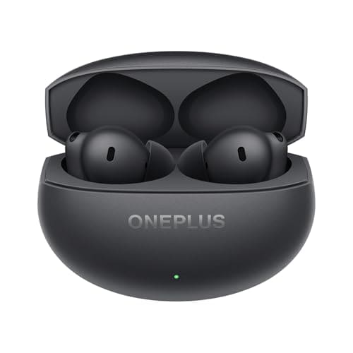 OnePlus Buds 4 TWS Earbuds with Upto 55dB Real-time ANC, Adaptive Mode, Dual Drivers and DACs, 3D Audio, Upto 45hrs Music Playback, Dual-Device connectivity, 47ms Low Latency, Storm Gray