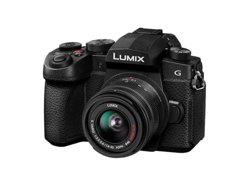 Panasonic DCG97M Lumix G97M Micro Four Thirds Mirrorless Camera + 12-60mm F3.5-5.6 Lens, Live View Composite, Dual I.S.2, Black