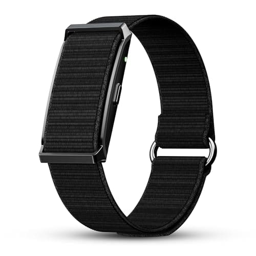 Pebble Newly Launched Qore Fitness Band with 45 Days Battery Life | 100+ Sports Modes | Advanced Health Tracking | HR & SpO2| Stress| Sleep | OneKey Measurement | Smart Notifications - Black
