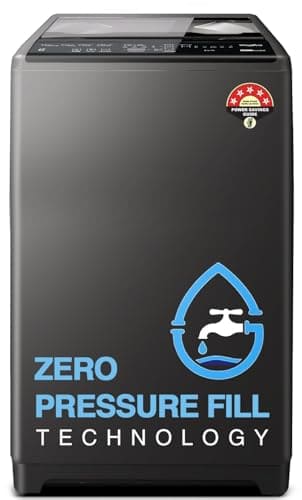 Whirlpool 6.5 kg Magic Clean 5 Star Fully Automatic Top Load Washing Machine Grey (MAGIC CLEAN 6.5 GENX GREY 5YrMW)