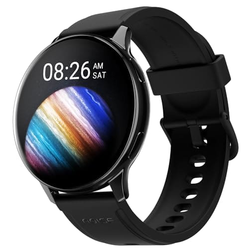 Noise Vortex Plus 1.46 AMOLED Display, AoD, BT Calling, Sleek Metal Finish, 7 Days Battery Life, All New OS with 100+ Watch Faces & Health Suite (Jet Black)