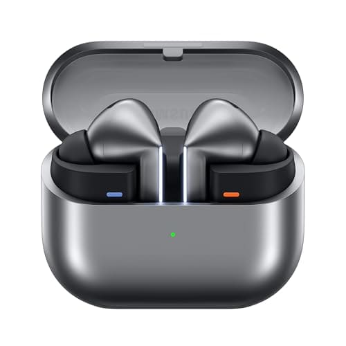 Samsung Galaxy Buds3 Pro Wireless Earbuds, Powered by Galaxy AI, IP57, Active Noise Cancellation, Adaptive Noise Control, 37hrs Battery, 360 Surround Sound, Pinch Controls, Galaxy Ecosystem, Silver