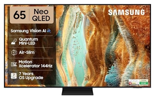 Samsung 163 cm (65 inches) 4K Ultra HD Mini-LED Neo-QLED Smart TV QA65QN70FAULXL