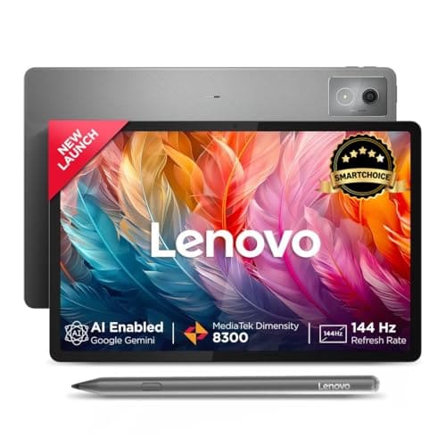 Lenovo {Smartchoice} Idea Tab Pro with Pen Plus|12.7" 3K Display|144 Hz Refresh|8 GB RAM, 128 GB ROM|AI-Enabled| MediaTek Dimensity 8300| Quad JBL Speakers| 10200 mAh Battery with 45 W Charger|WiFi 6e