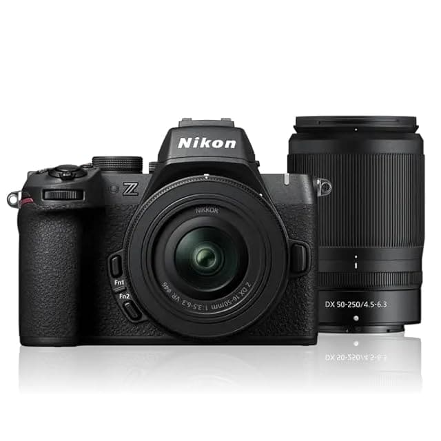 Nikon Digital Camera Z50II kit with NIKKOR Z DX 16-50mm f/3.5-6.3 VR & Z DX 50-250mm f/4.5-6.3 VR