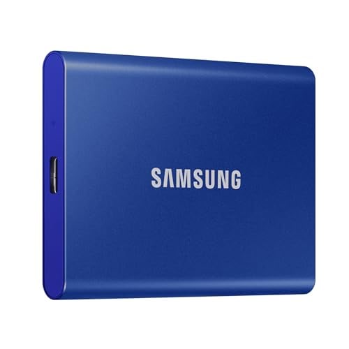 Samsung T7 1TB, Portable SSD, up to 1050MB/s, USB 3.2 Gen2 + 2mo Adobe CC Photography, Gaming, Students & Professionals, External Solid State Drive
