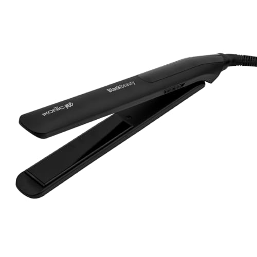 Ikonic Beauty Hair Straightener For Women with Ceramic Coated Floating Plates Super Slim Ensure Smooth Glides Instant Heat Up Techonoly Manages Even Heat Distribution Handle Lock Feature,Light Weight Travel Friendly Sutiable for All Hair Types
