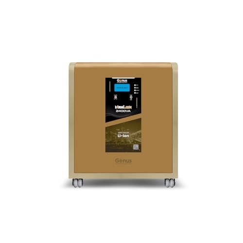 Genus MaxiLion 2400 VA Inverter with Upto 12 Year Life Integrated 2560Wh Lithium-Ion Battery for Home, Office & Shops