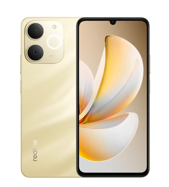 realme P4 Lite Smartphone, 4GB RAM, 128GB Storage, Beach