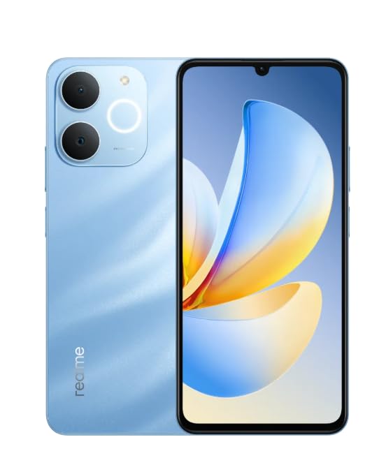 realme P4 Lite Smartphone, 4GB RAM, 64GB Storage, Sea