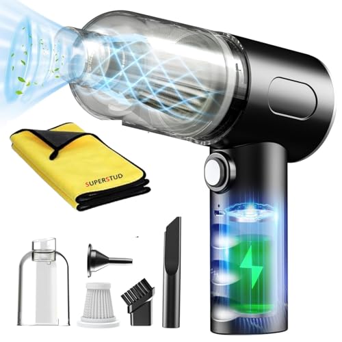 Car Vacuum Cleaner 3 in 1 + Car Dust Microfiber Cloth