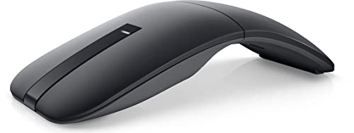 Dell MS700 Travel Mouse, Wireless, Adjustable DPIs, 2 Buttons, 24 Months runtime, Bluetooth 5.0 LE, Touch Scroll, Swift Pair, Black Optical LED, 1000-4000 DPI, 56.9 Grams, 3-Year Advanced Exchange