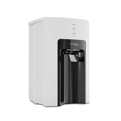 Aquaguard Sure Champ UV Water Purifier | Suitable for Municipal Water Only (TDS <200 ppm) | Not Suitable for Borewell/Tanker Water (TDS >200 ppm) | Free Service Plan worth ₹2000