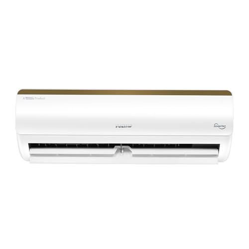 Voltas 1 Ton, 5 Star Inverter Smart Air Split AC (Copper, IoT Enabled, 5-in-1 Adjustable Mode, Anti-Dust Filter, 125V Vertis Smart Elite Gold, White)