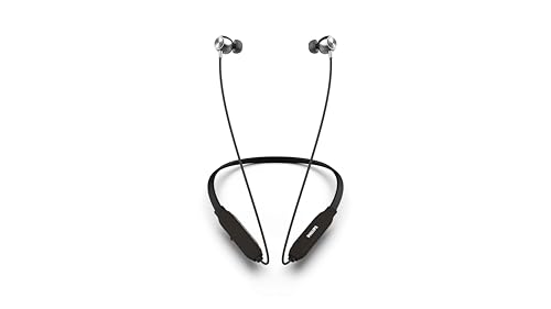 Philips Audio TAN1159BK/94 Bluetooth Wireless Neckband with Mic, Magnetic Earbuds, Bombastic Rich Bass - 10 mm Drivers, 10 Mins Charge - 12 Hrs Music, 30 Hrs Battery Life, IPX4 Water Resistant (Black)