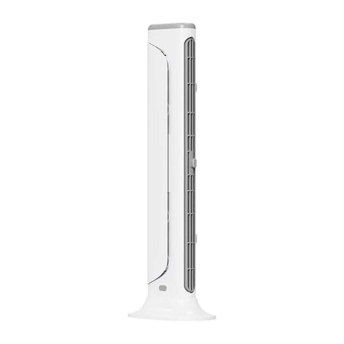 CASAZENITH USB Rechargeable Tower Fan with Manual Control, 3 speed settings, Quiet Operation, Low Power Consumption and Lightweight Portable Body