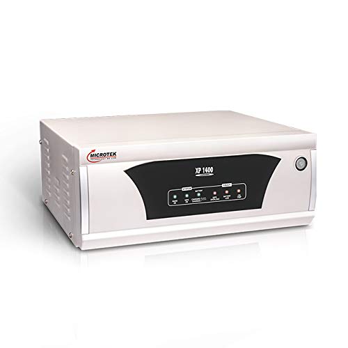 Microtek 1550 DG Heavy Duty Advanced Digital Inverter 1250VA/12V Trap Zoidal Wavefrom UPS Supports 1 Battery with 2 Year Warranty for Home, Office & Shops