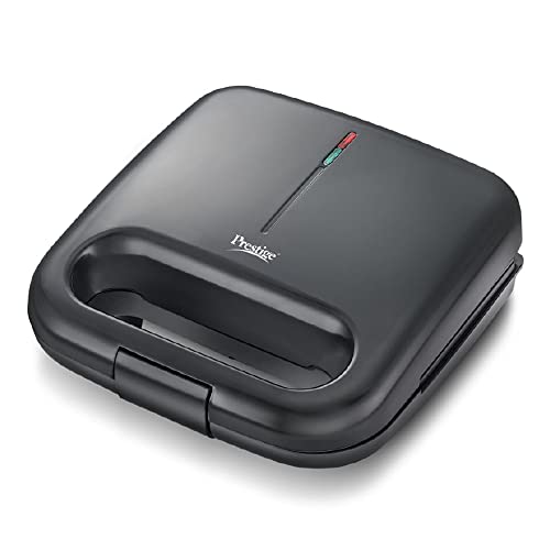 Prestige Sandwich Toaster With Fixed Sandwich Plates - Psdp 01, Black, Small, 750 Watts