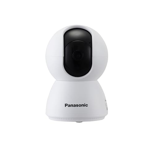 Panasonic 360° PI-PNA2PWA WiFi Pan Tilt CCTV Security 1080p Camera for Home, with 2 Way Talk | Motion Detection | Enhanced Night Vision|