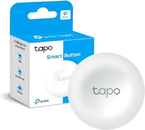 TP-Link Tapo S200B Smart Button, Works with Tapo devices | Smart Home Control | Flexible Placement | Battery Powered | Tapo Hub required