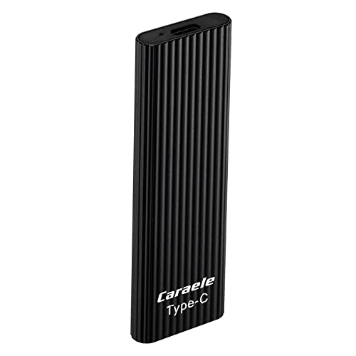 USB 3 2TB SSD External Portable USB 3.1 Gen-1 USB-C Compatible Black