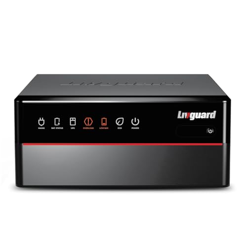 Livguard Neugen 900 VA/12V Pure Sine Wave Inverter with Artificial Intelligence | NUS1150 for Homes and Offices | 3 Years Warranty