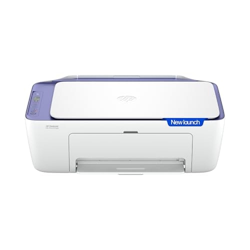 HP Deskjet 2931 Printer | Dual Band WiFi (up to 10X Faster) All in One Colour Printer, Print/Scan/Copy, Print Speed up to 20 PPM