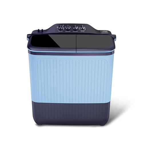 Lloyd GLWS125EPHIB Elante Pluss 12 Kg 5 Star Semi-Automatic Top Load Washing Machine Indigo Blue