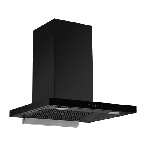 Hindware Smart Appliances | Venice 60 cm 1200 m³/hr Auto Clean Chimney with Motion Sensor and Touch Control for easy operations (Pyramid Chimney)