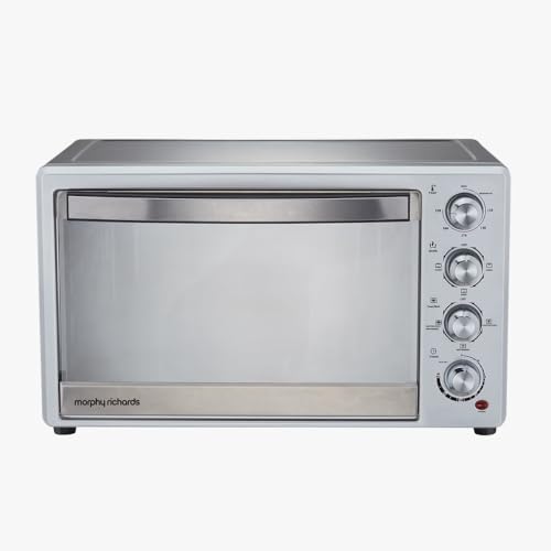 Morphy Richards 54Rcss Dehydro (510055) Otg Oven|1700 Watts 54 Litre Oven Toaster Griller|Convection Fan & Rotisserie Function|In-Built Dehydrate Function|Mirror Finish Door|2-Yr Warranty|Gold & Black