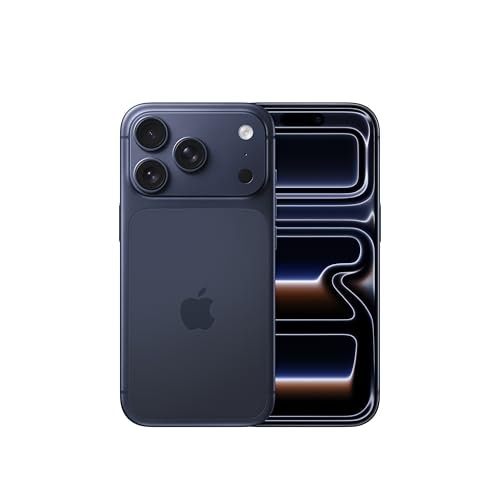 iPhone 17 Pro 1 TB: 15.93 cm (6.3″) Display with Promotion up to 120Hz, A19 Pro Chip, Breakthrough Battery Life, Pro Fusion Camera System with Center Stage Front Camera; Deep Blue