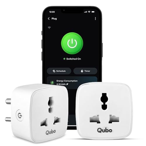 Qubo Smart Plus (Smart Plug 10A (Pack of 2))