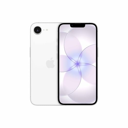 iPhone 17e 256 GB: 15.40 cm (6.1″) Super Retina XDR Display, A19 Chip, All-Day Battery Life, 48MP Fusion Camera, 256GB Starting Storage; White