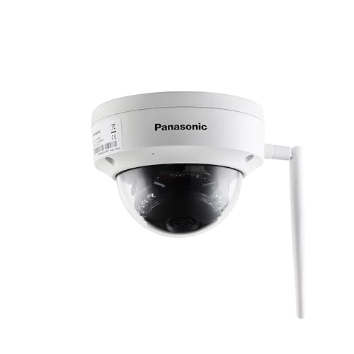 Panasonic 5MP IP Dome CCTV Camera for Home and Office Security with Wi-Fi Support | Smart Night Vision | Weatherproof Design | Human Detection (DUA5MWA)
