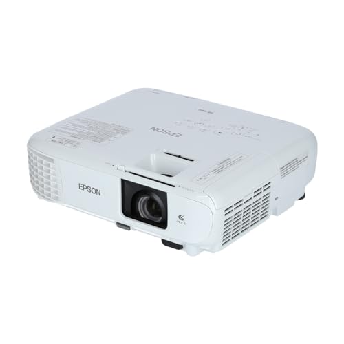 Epson EB-W49 WXGA Projector Brightness: 3800lm with HDMI Port (Optional Wi-Fi) (V11H983040)