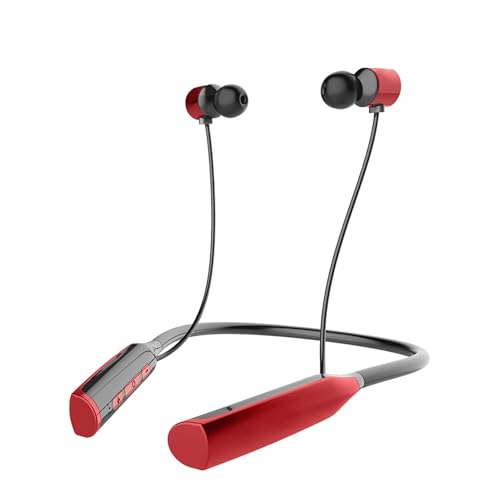 Bluetooth Earphones for Sony Xperia 6 / Xperia6 Earphones Original Like Wireless Bluetooth Neckband in-Ear Headphones Headset with Mic, Deep Bass, Sports Earbuds (60 Hours, CSM4)
