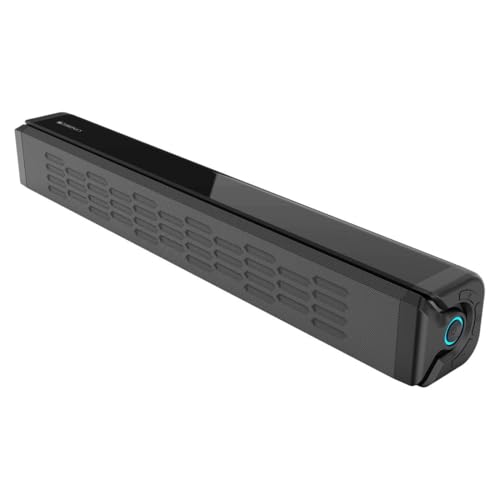 ZEBRONICS 42 Watts Bluetooth Soundbar, 7 Hours Playback, Powerful Dual Drivers, LED Indicator, Built-in Rechargeable Battery, Type C Charging, BTv5.0, mSD, AUX (Juke BAR 1610, Glossy Black)