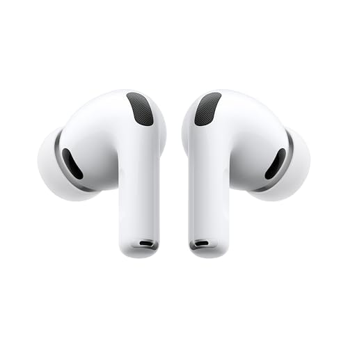 Apple AirPods Pro 3 Wireless Earbuds, Active Noise Cancellation, Live Translation, Heart Rate Sensing, Bluetooth Headphones, Spatial Audio, High-Fidelity Sound, USB-C Charging