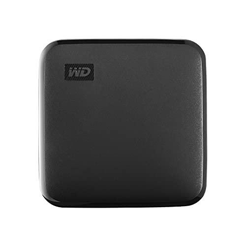 Western Digital WD WD 1Tb Elements Portable SSD, 400Mb/S R, Upto 2 Meter Drop Protection, PC & Mac Compatible, 3 Y Warranty (BAYN0010BBK-WESN)