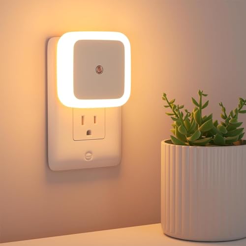 One94Store Smart Night Sensor Light Bulb Comes with Automatic ON/Off Dim LED | Energy Efficient Night Sensor Light Bulb |Daily use for Home Stairs, Kitchen, Bathroom, Walldrobe (Warm White-Pack of 1)