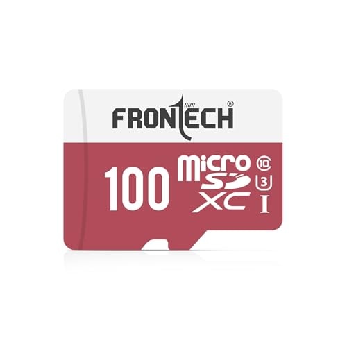 Frontech 100GB Micro SDXC Memory Card - Class 10 UHS-3 High-Speed Data Transfer | Full HD Video Capture & 3-Year Warranty (MSD-0002)