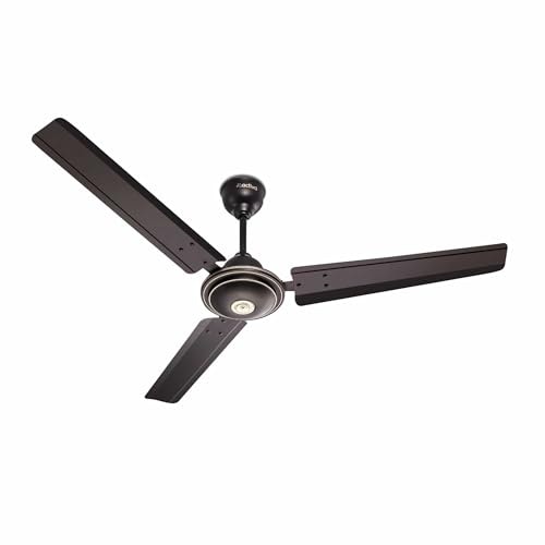 ACTIVA Apsra 1200mm High Speed Ceiling Fan | 390 RPM High Speed Air Delivery | BEE Approved One Star Rating | Anti-Dust Coating | Ceiling Fan with 2 Years Warranty | Smoke Brown | Pack of 1