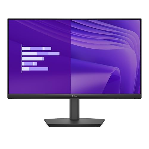 Dell E2425HSM 23.8 inch FHD Monitor|IPS Panel|Dual Speakers|5ms| 100Hz Refresh| 1000:1 Contrast | 250 cd/m2 |Ports: 1 HDMI, 1 DP 1.2, 1 VGA|TÜV Rheinland 3-Star Eye Comfort | Height Tilt Swivel Pivot