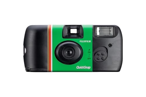Fujifilm Quicksnap Flash One-Time-Use Disposable Camera (27 Exposures)