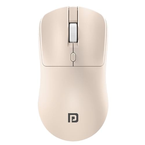 Portronics Toad 33 Wireless Mouse with 2.4 GHz USB Nano Receiver, Adjustable Dpi Sensitivity, Ergonomic Design, Precision Optical Tracking, Plug & Play, Best for Laptops, Desktops PCs, Mac(Beige)