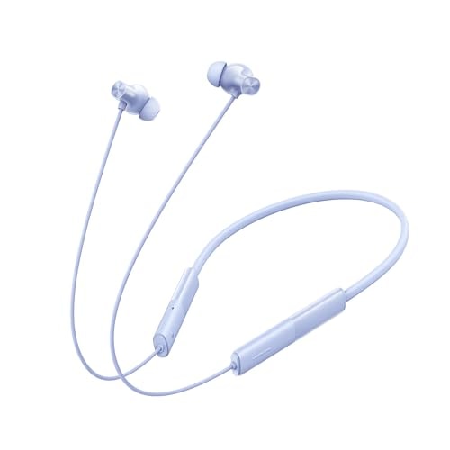 realme Buds Wireless 3 Neo in Ear Bluetooth Neckband with 13.4 Mm Dynamic Bass Boost Driver,Upto 32 Hours Playback,Fast Charge,Ai Enc,45Ms Low Latency,Ip55 Dust&Water Resistannt&Bluetooth V 5.4 Blue