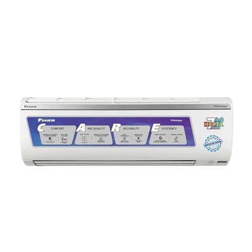 Daikin 1.5 Ton 5 Star Inverter Split AC (Copper, PM 2.5, FTKU50UV16VF, White)